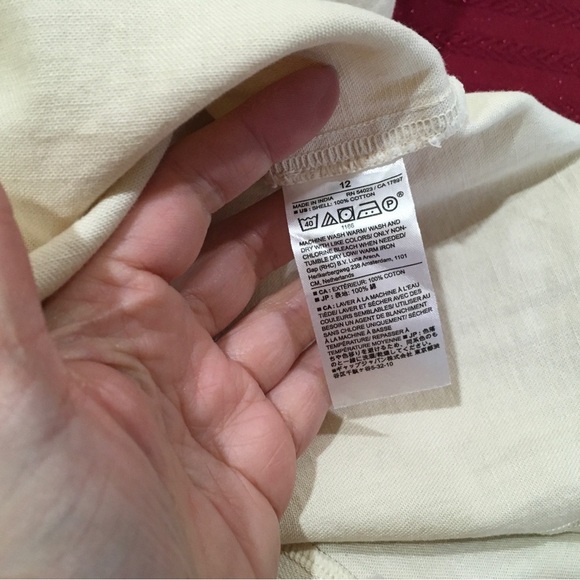 Banana Republic Women's 12 Contoured Denim Mini Dress Ivory NWT 596458 Y2K 90s - Picture 8 of 8